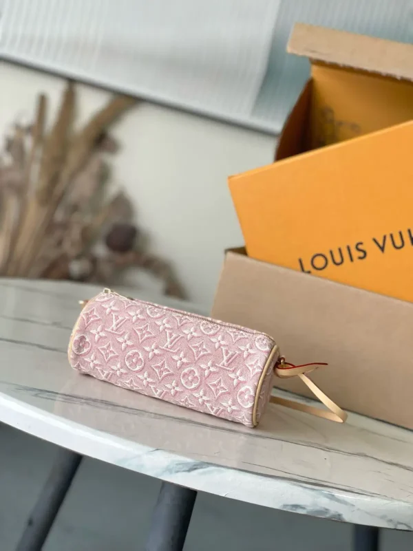 Louis Vuitton Pink Monogram Pochette Papillon Bag image 1