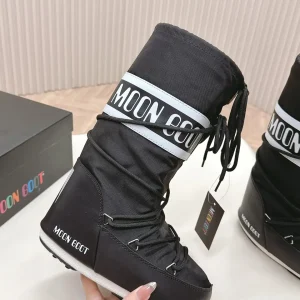 Black Moon Boot Winter Snow Boots image 1