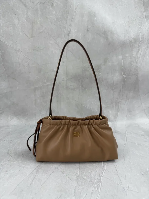 Miu Miu Ruched Shoulder Bag image 1
