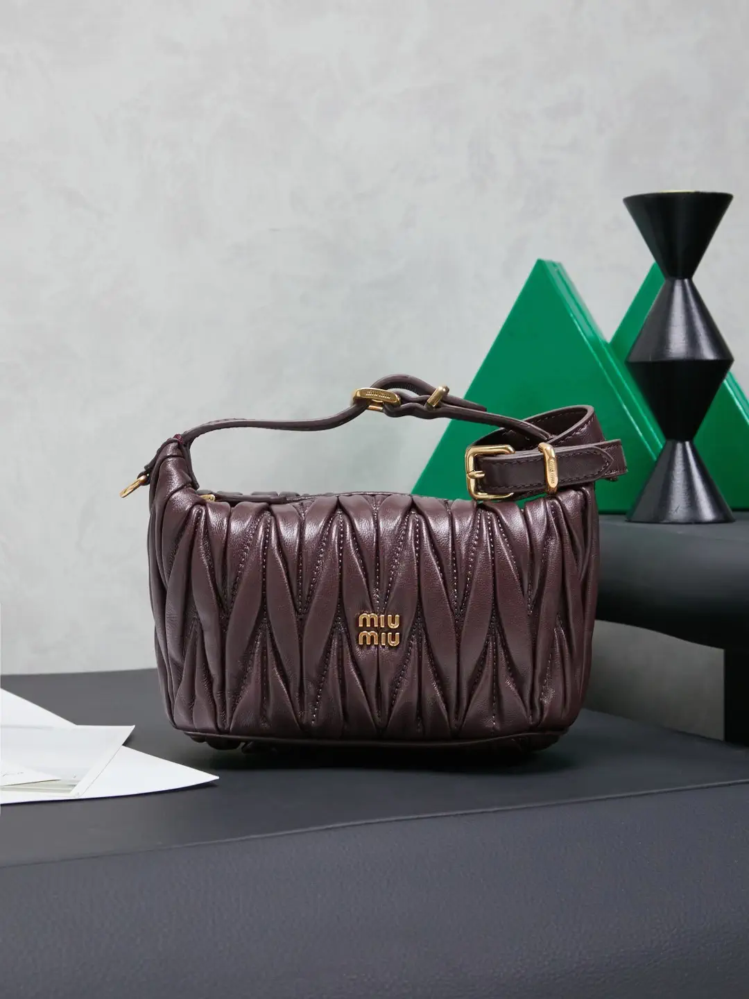 Miu Miu Quilted Mini Shoulder Bag image 1