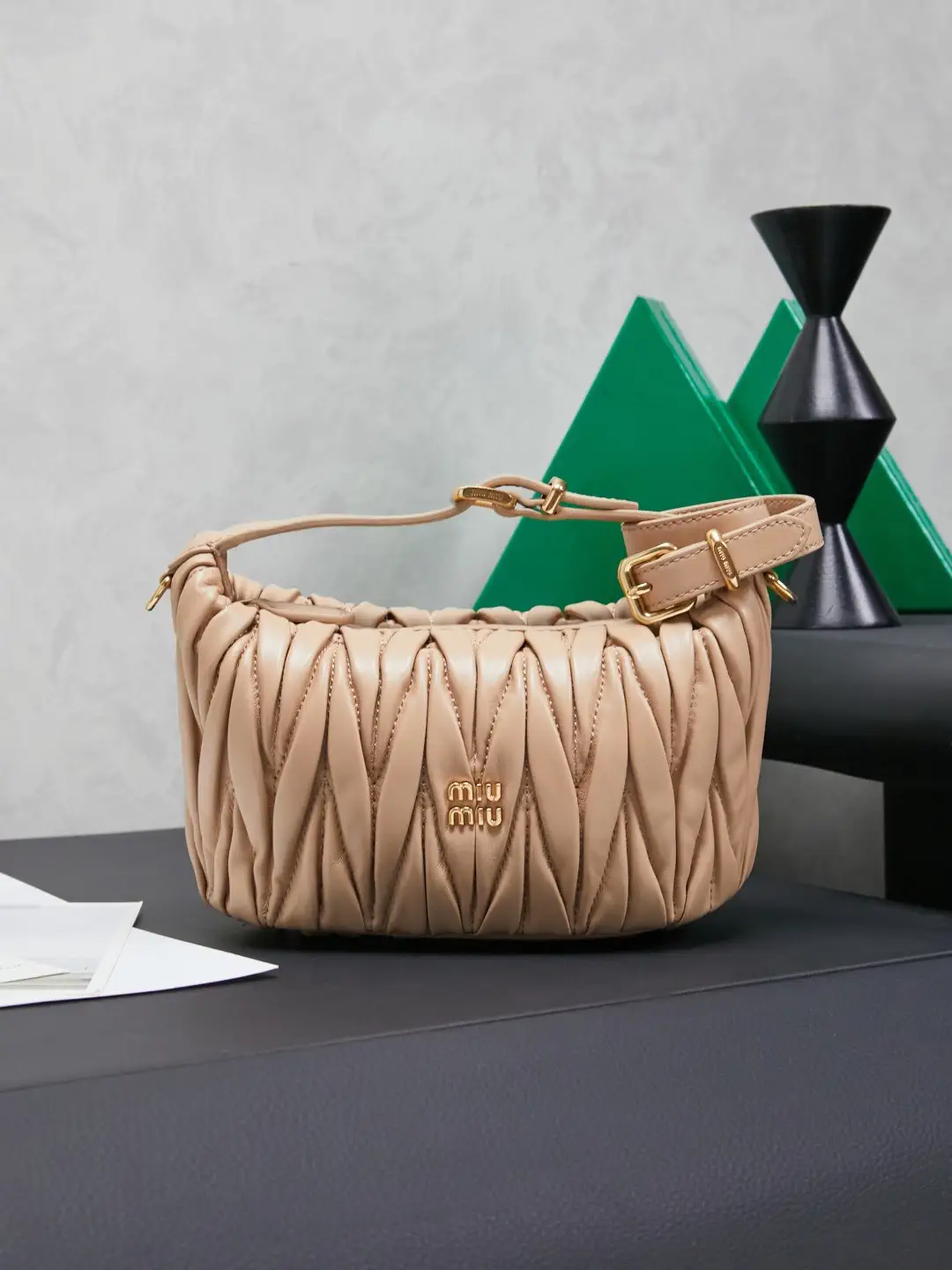 Miu Miu Quilted Mini Shoulder Bag image 1