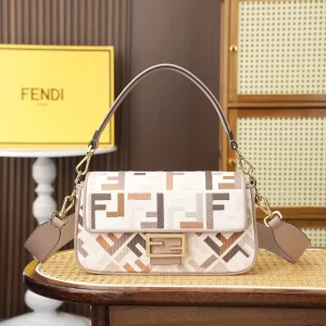 FENDI Baguette Monogram Shoulder Bag image 1