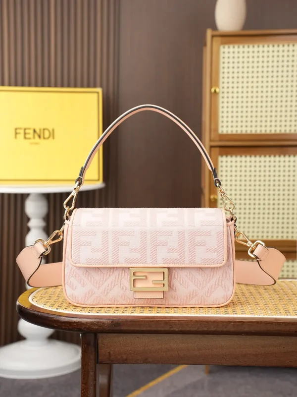 FENDI Baguette Monogram Shoulder Bag image 1