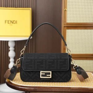 FENDI Baguette Monogram Shoulder Bag image 1