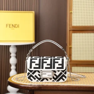 FENDI Baguette Monogram Shoulder Bag image 1