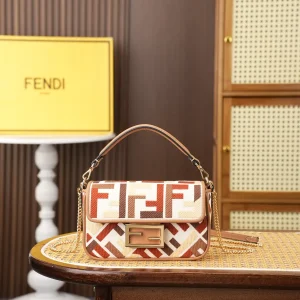 FENDI Baguette Monogram Shoulder Bag image 1