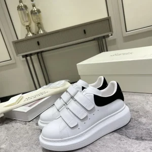 Velcro Strap Platform Casual Sneakers image 1