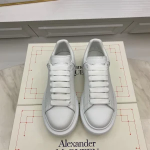 McQueen Smiley Series White Casual Sneakers image 1
