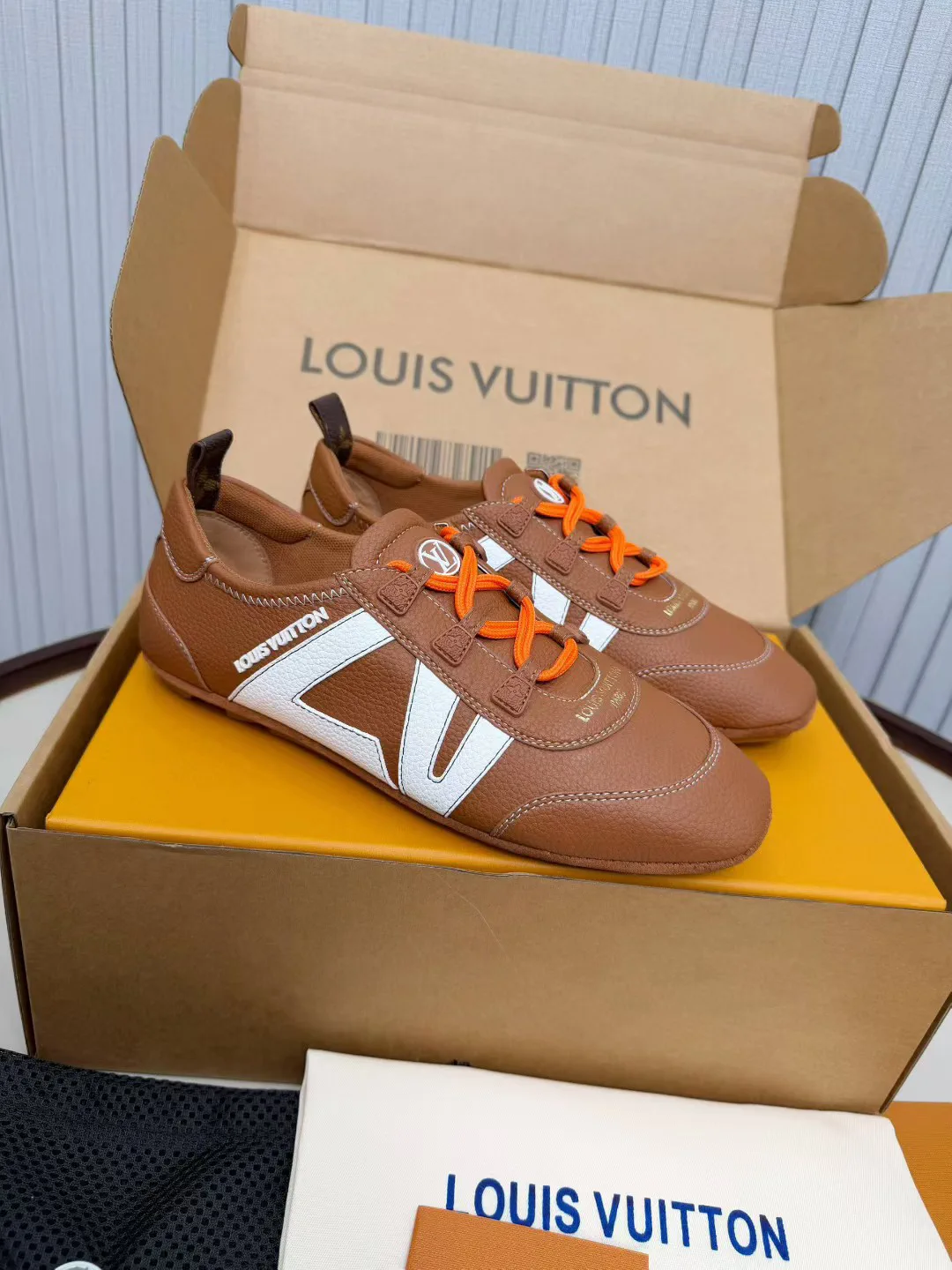 Retro Lace-Up Casual Sneakers image 1
