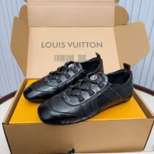 Retro Lace-Up Casual Sneakers image 1