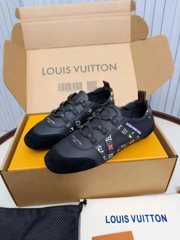Retro Lace-Up Casual Sneakers image 1
