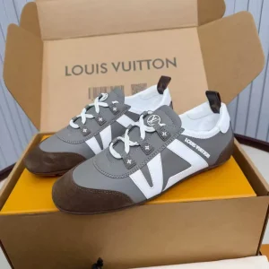 Retro Lace-Up Casual Sneakers image 1