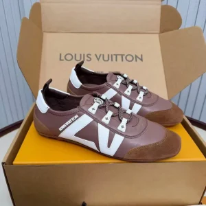 Retro Lace-Up Casual Sneakers image 1