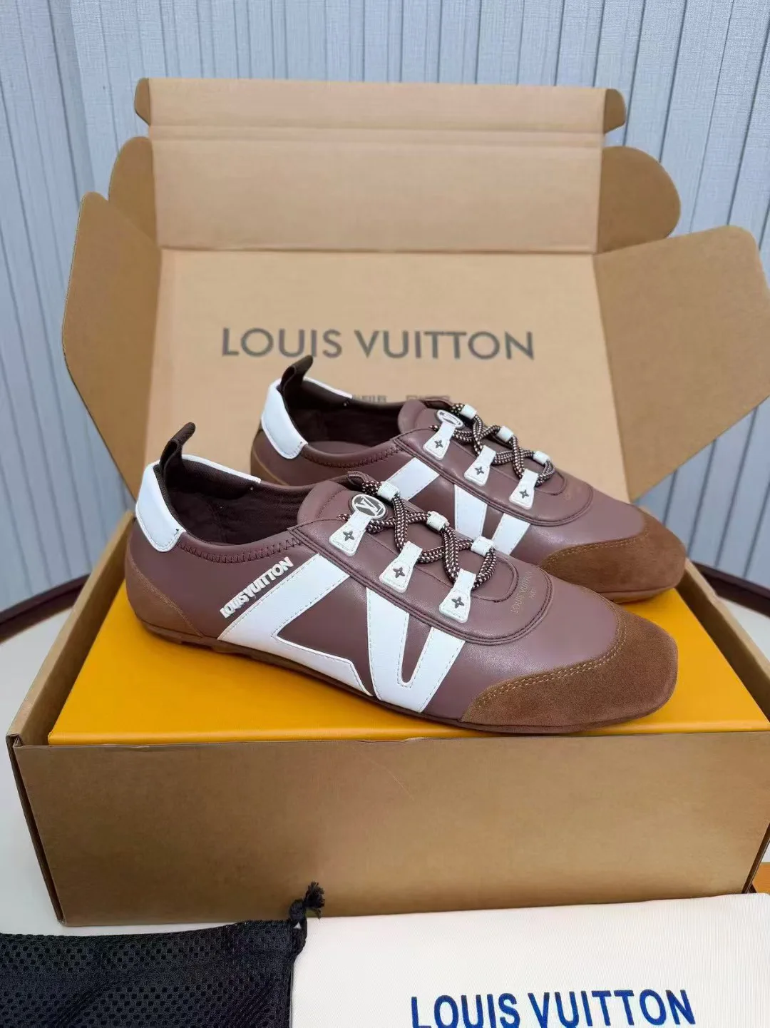Retro Lace-Up Casual Sneakers image 1