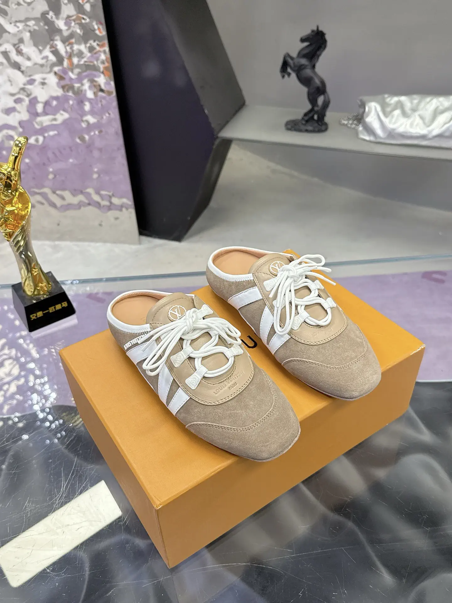 Women's Mule Sneakers Ballet Flats image 1