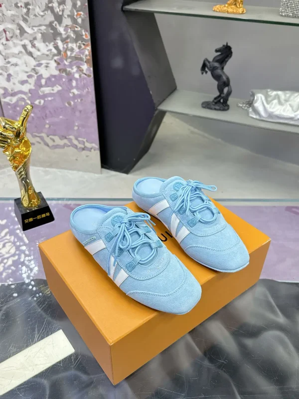 Women's Mule Sneakers Casual Flat Shoes image 1