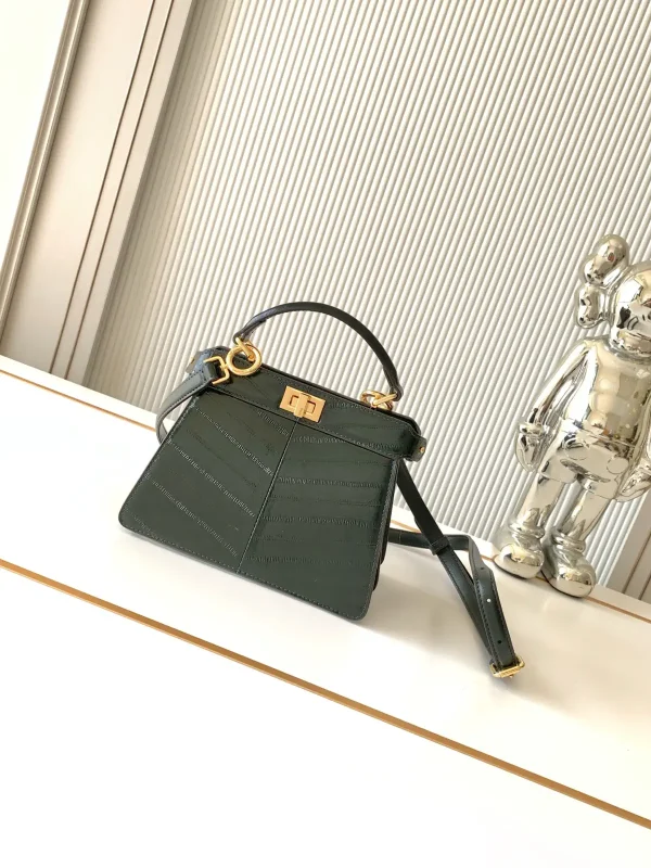 FENDI Peekaboo ISeeU Mini Top Handle Bag image 1