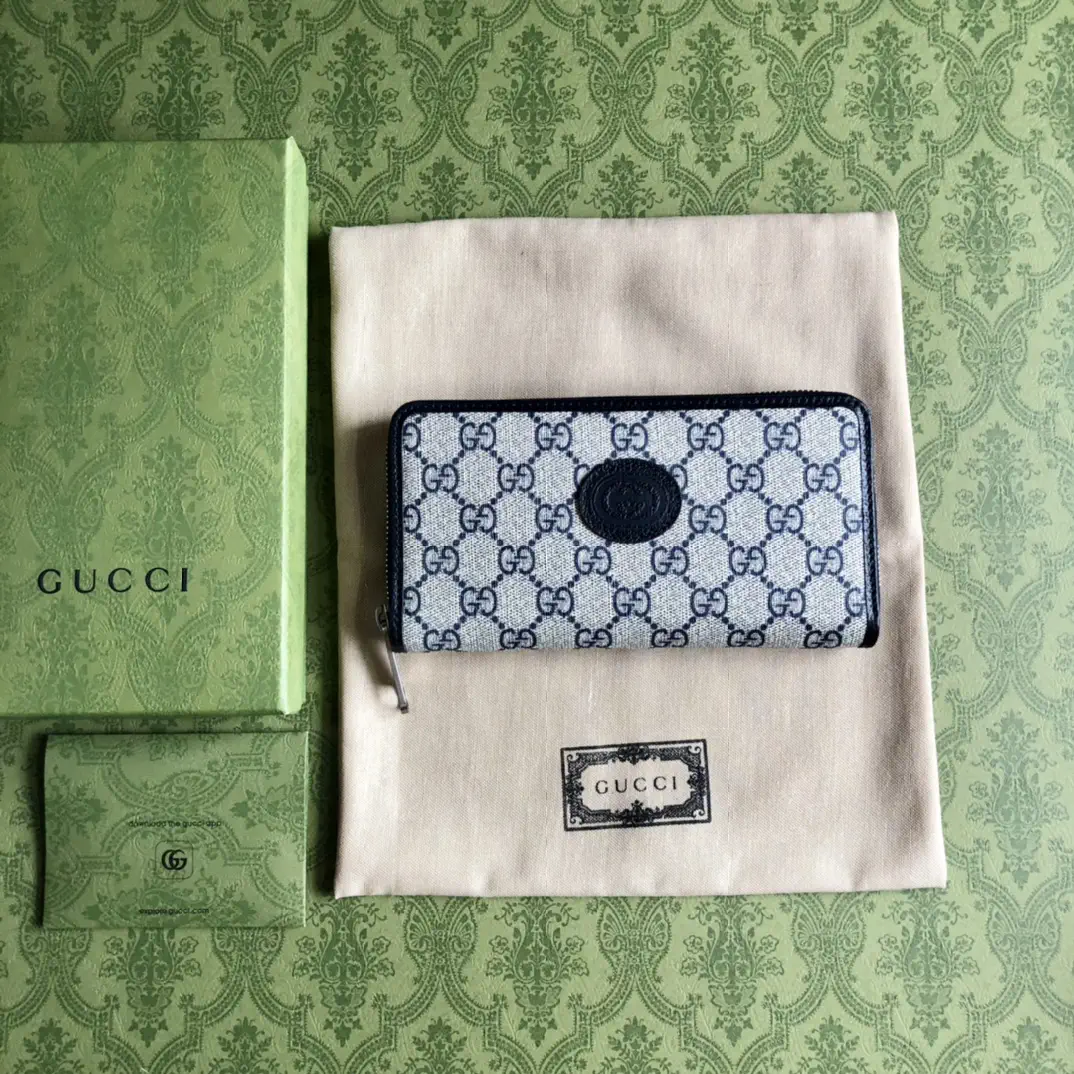 Gucci Monogram Zip-Around Wallet image 1