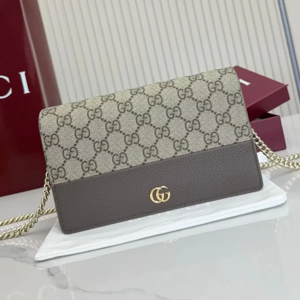 Gucci GG Monogram Canvas Chain Wallet image 1