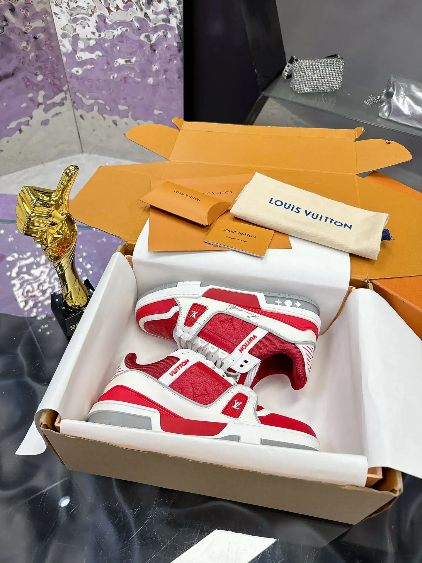 Smilerepublic LV Trainer Maxi Sneakers image 1