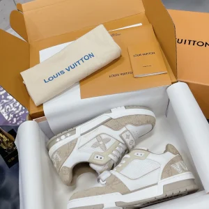 Low-Top Velcro Strap Denim Casual Sneakers image 1