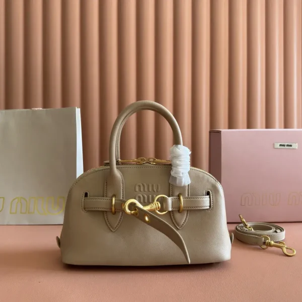 Miu Miu Aventure Nappa Leather Top Handle Bag image 1