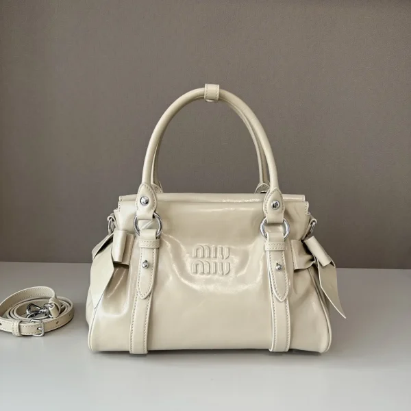 Miu Miu Bow Detail Top Handle Bag image 1