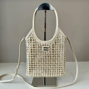 Miu Miu Crystal Geometric Pattern Top Handle Bag image 1