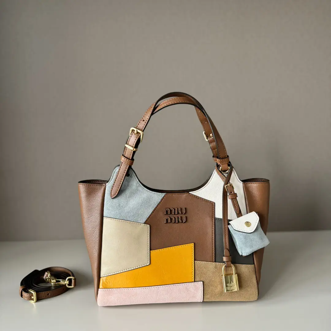 Miu Miu Patchwork Tote Bag image 1