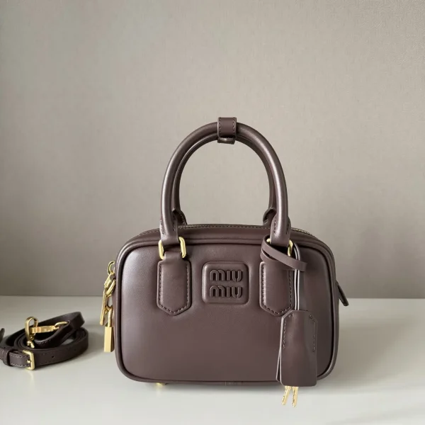 Miu Miu Brown Top Handle Bag image 1