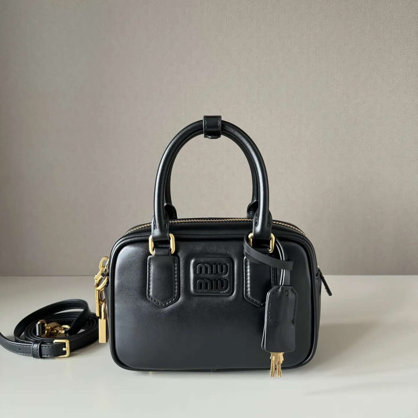 Miu Miu Black Top Handle Bag image 1
