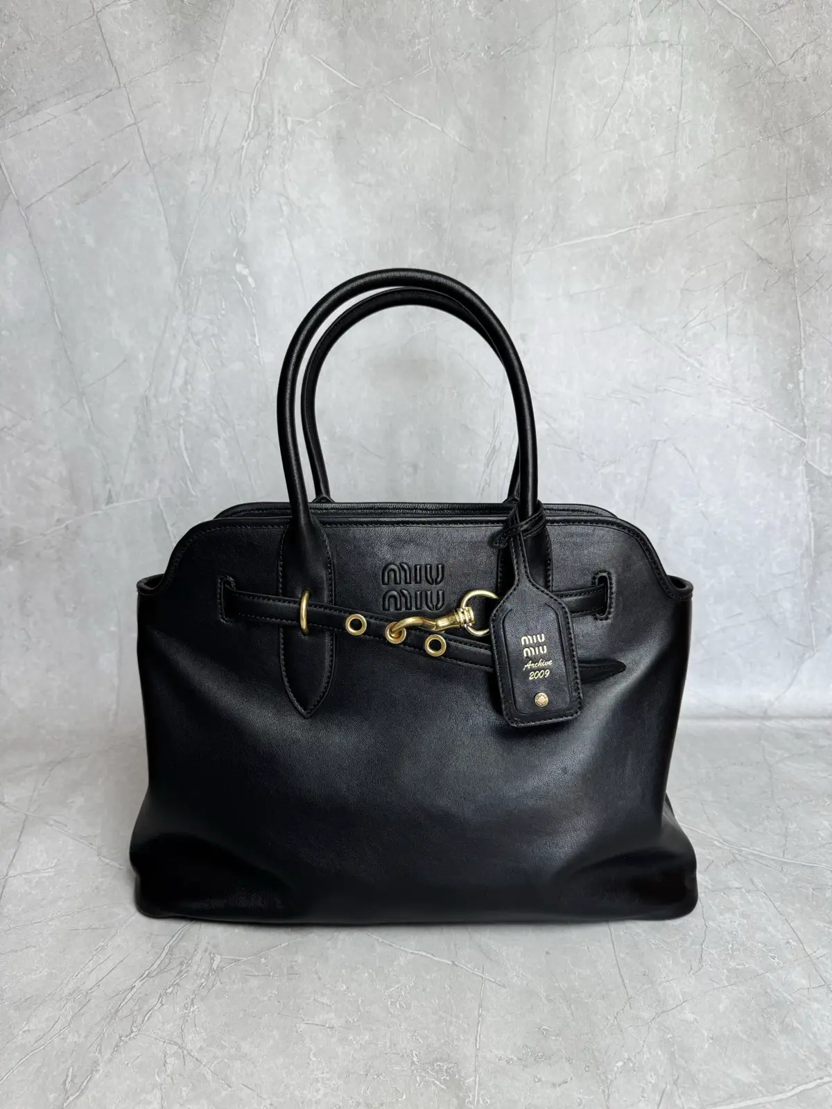 Miu Miu Black Top Handle Bag image 1