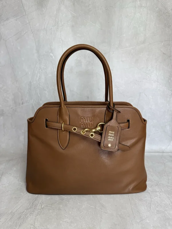 Miu Miu Caramel Top Handle Bag image 1
