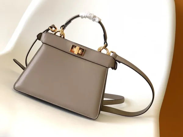FENDI Peekaboo ISeeU Mini Top Handle Bag image 1