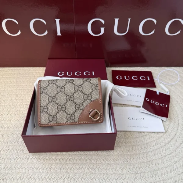 Gucci Monogram Card Holder image 1