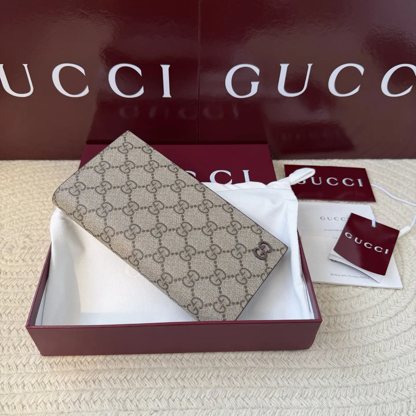 Gucci GG Monogram Long Wallet image 1