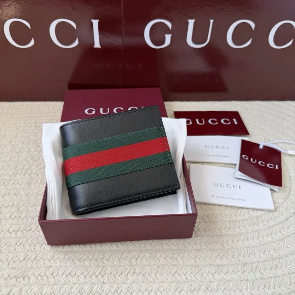 Gucci Web Stripe Bifold Wallet image 1