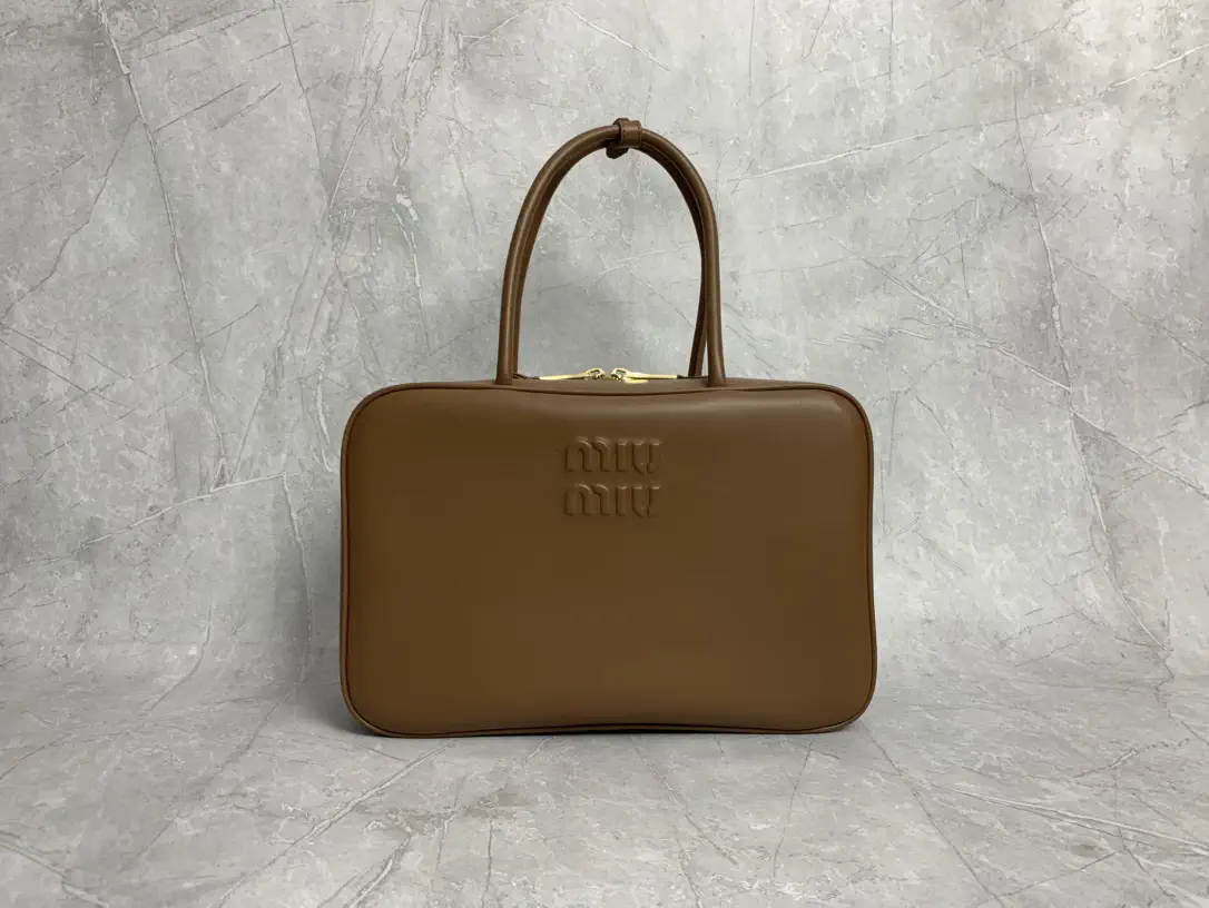 Miu Miu Brown Top Handle Bag image 1