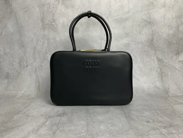 Miu Miu Black Top Handle Bag image 1