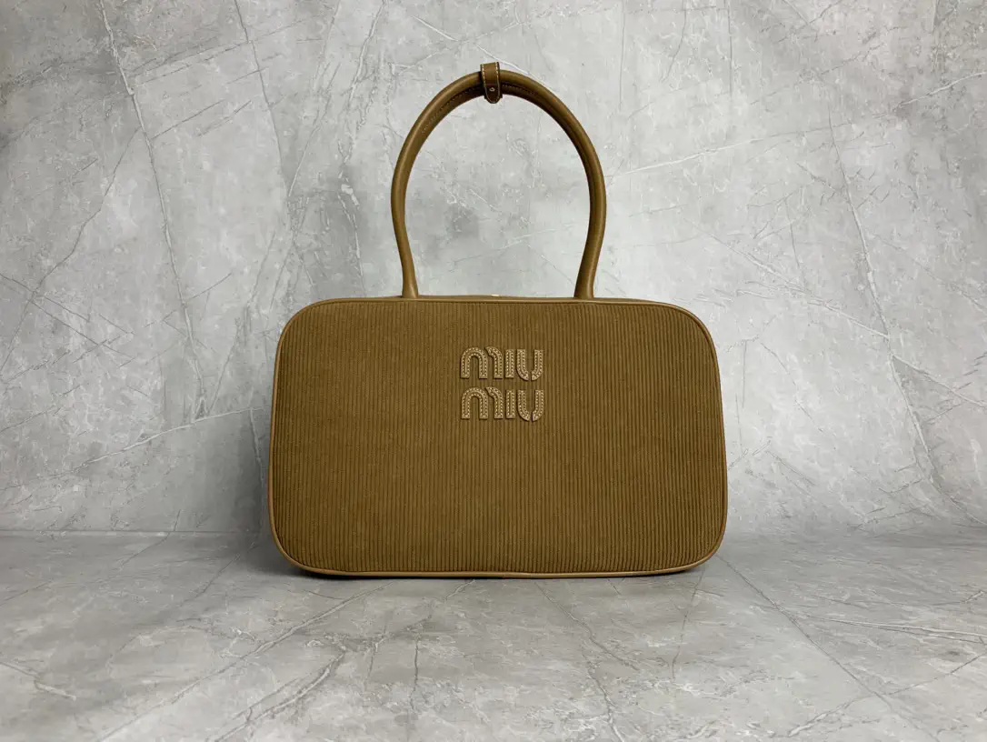 Miu Miu Corduroy Top Handle Bag image 1