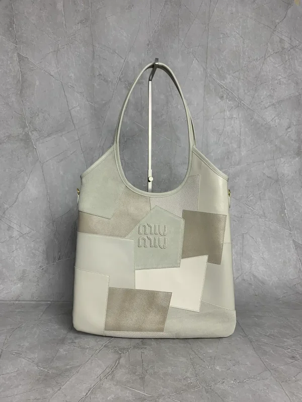 Miu Miu Patchwork Hobo Tote Bag image 1