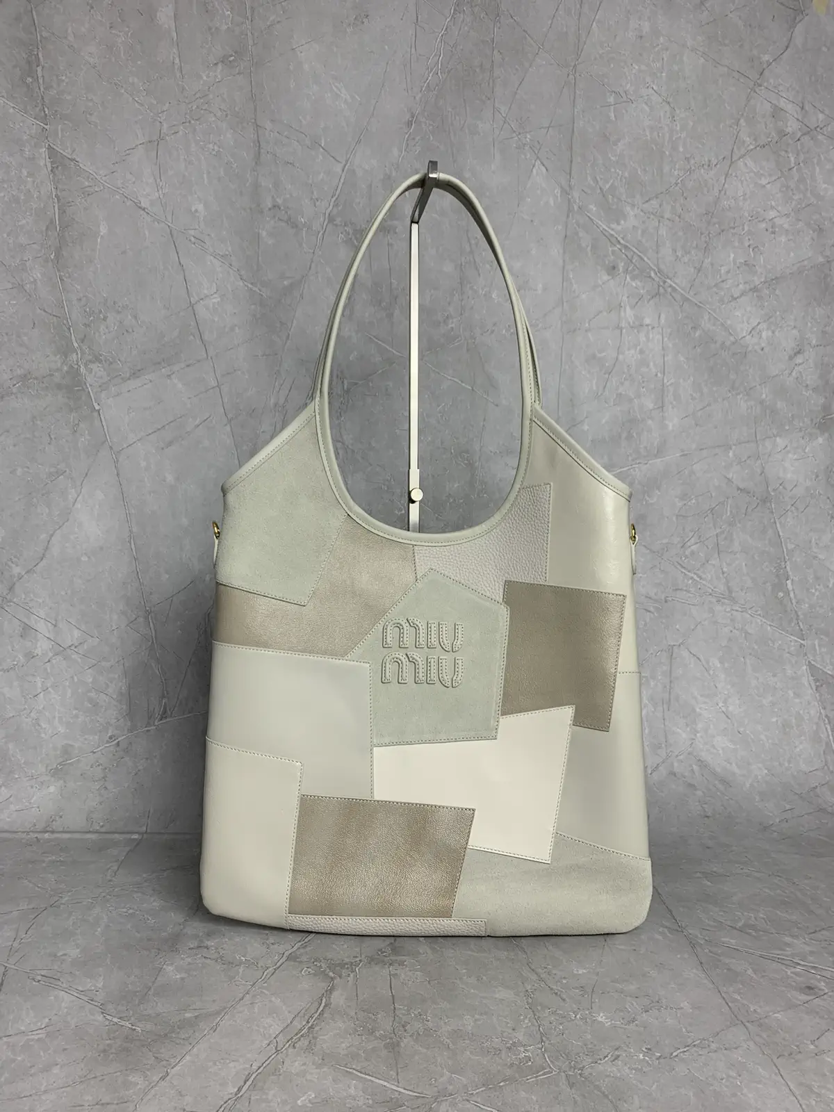 Miu Miu Patchwork Hobo Tote Bag image 1