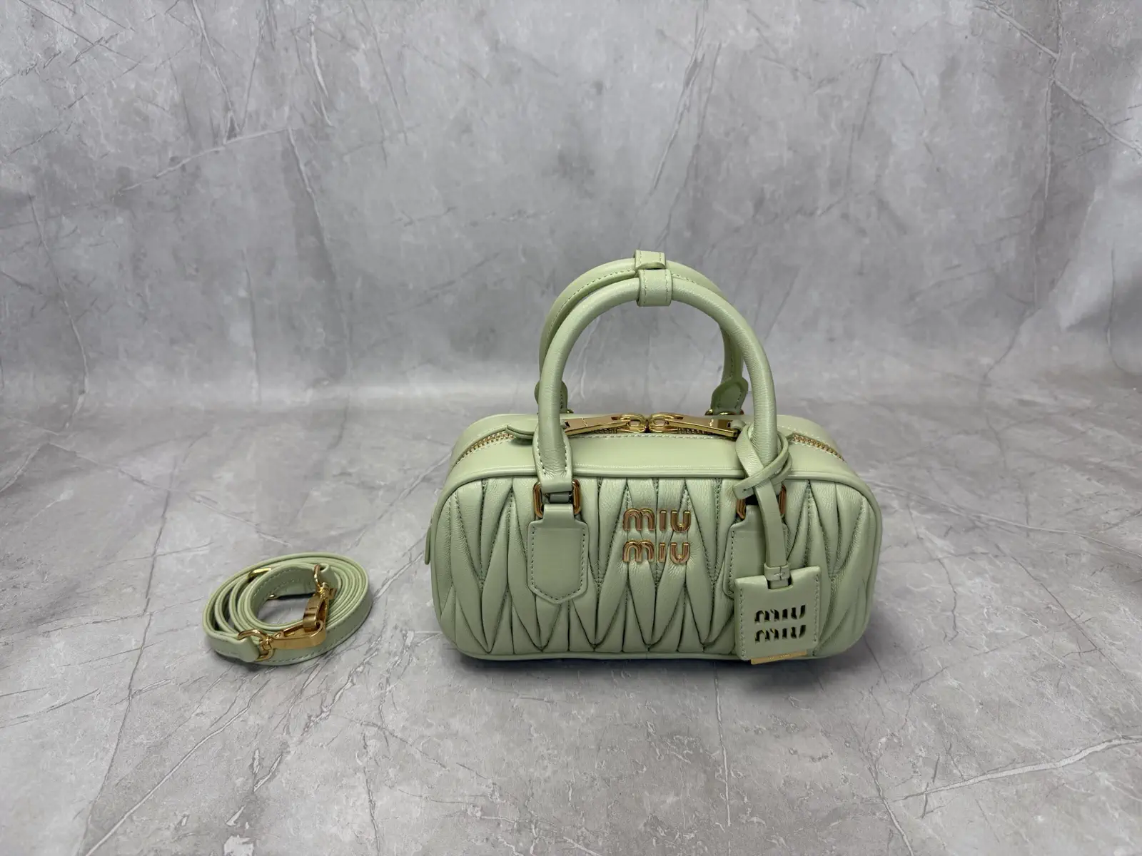 Miu Miu Quilted Top Handle Bag image 1