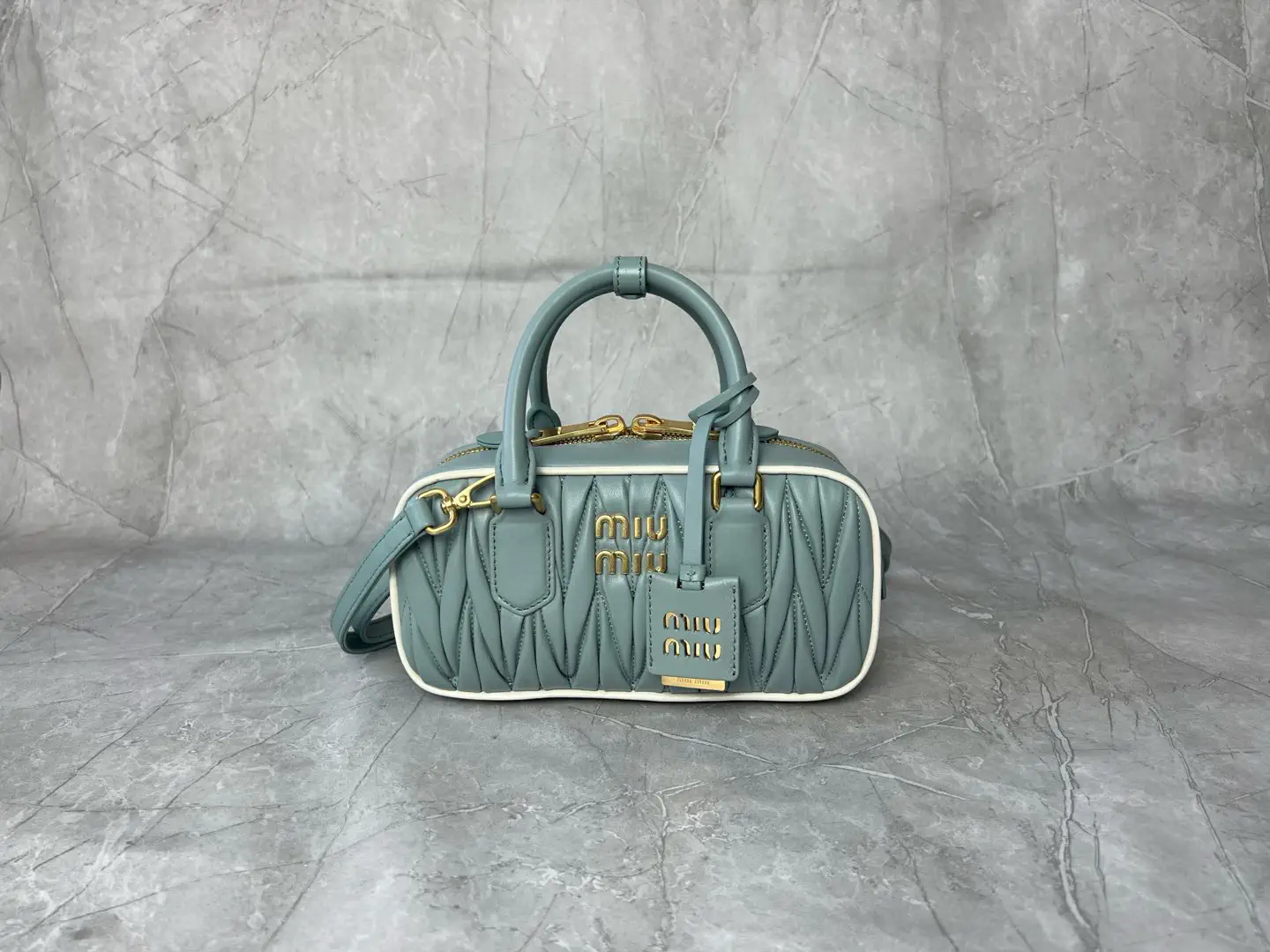 Miu Miu Quilted Top Handle Bag image 1