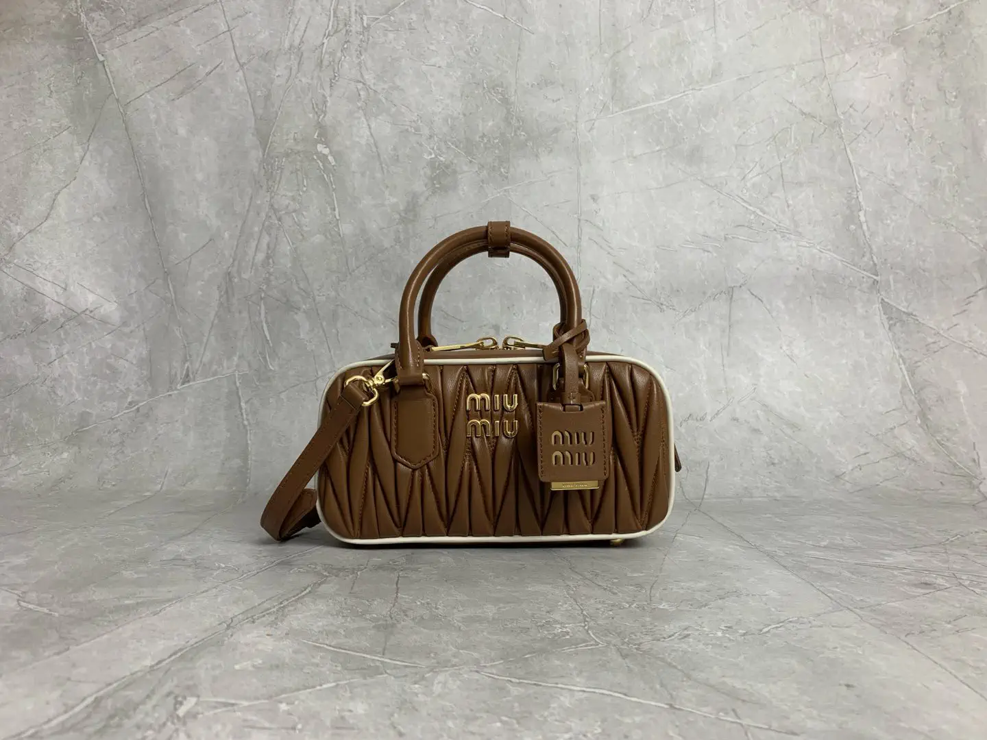 Miu Miu Quilted Top Handle Bag image 1