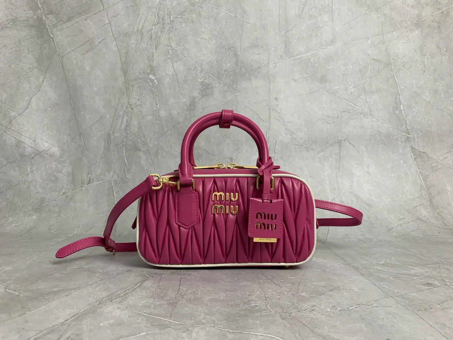 Miu Miu Quilted Top Handle Bag image 1