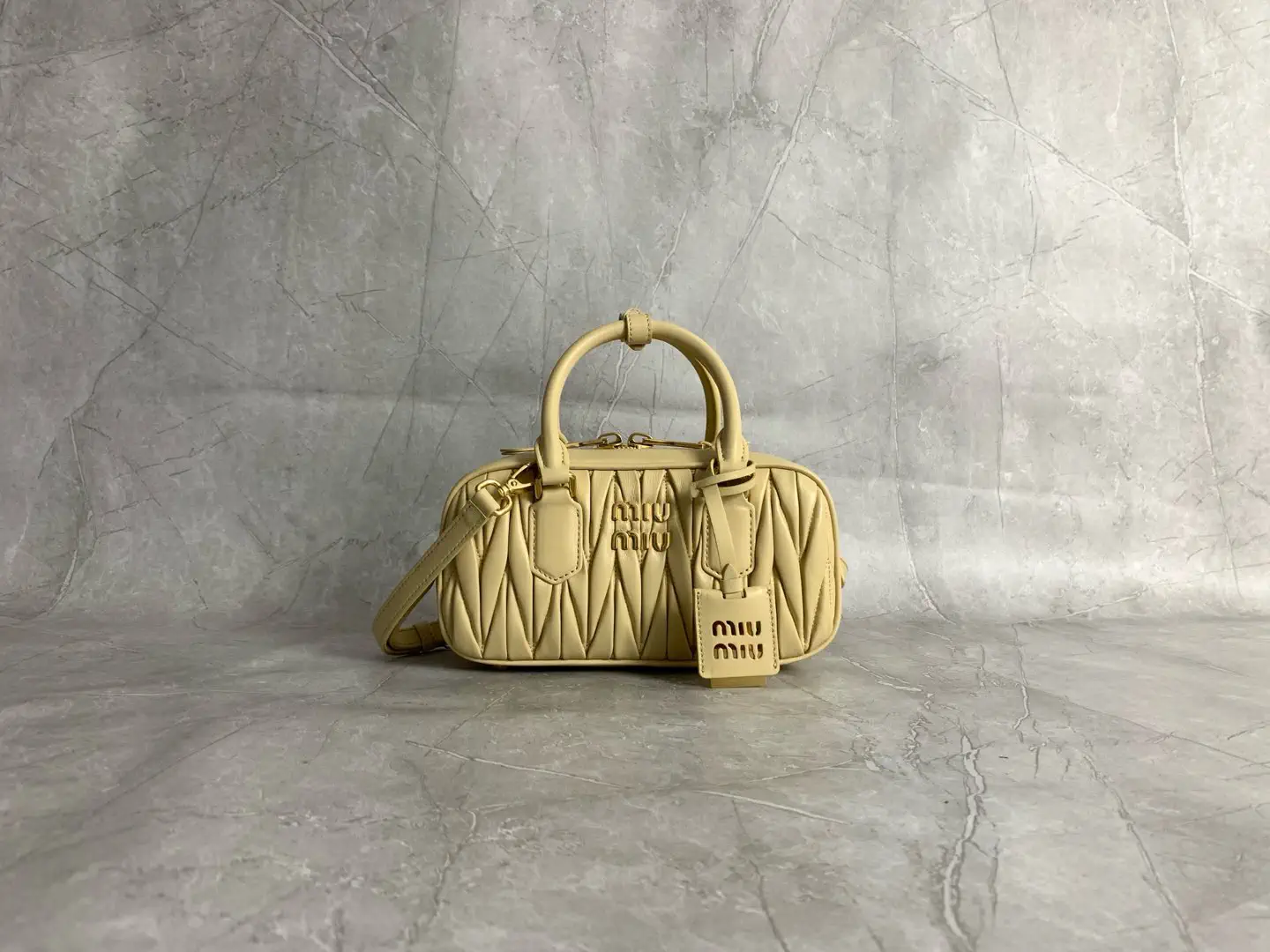 Miu Miu Quilted Top Handle Bag image 1