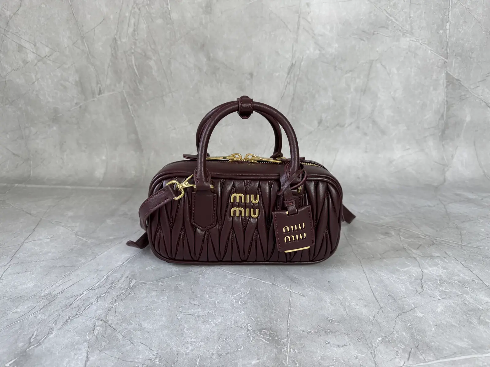 Miu Miu Quilted Top Handle Bag image 1