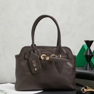 Miu Miu Aventure Nappa Leather Top Handle Bag image 1