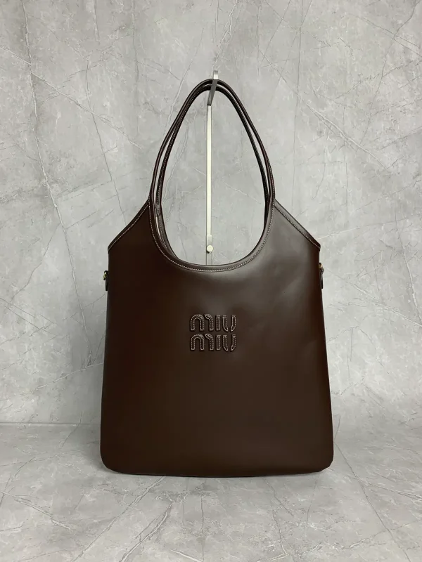 Miu Miu Brown Hobo Tote Shoulder Bag image 1